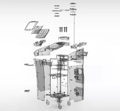 纤体瘦身台车结构设计