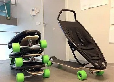 脑洞大开,创意儿童滑板车设计